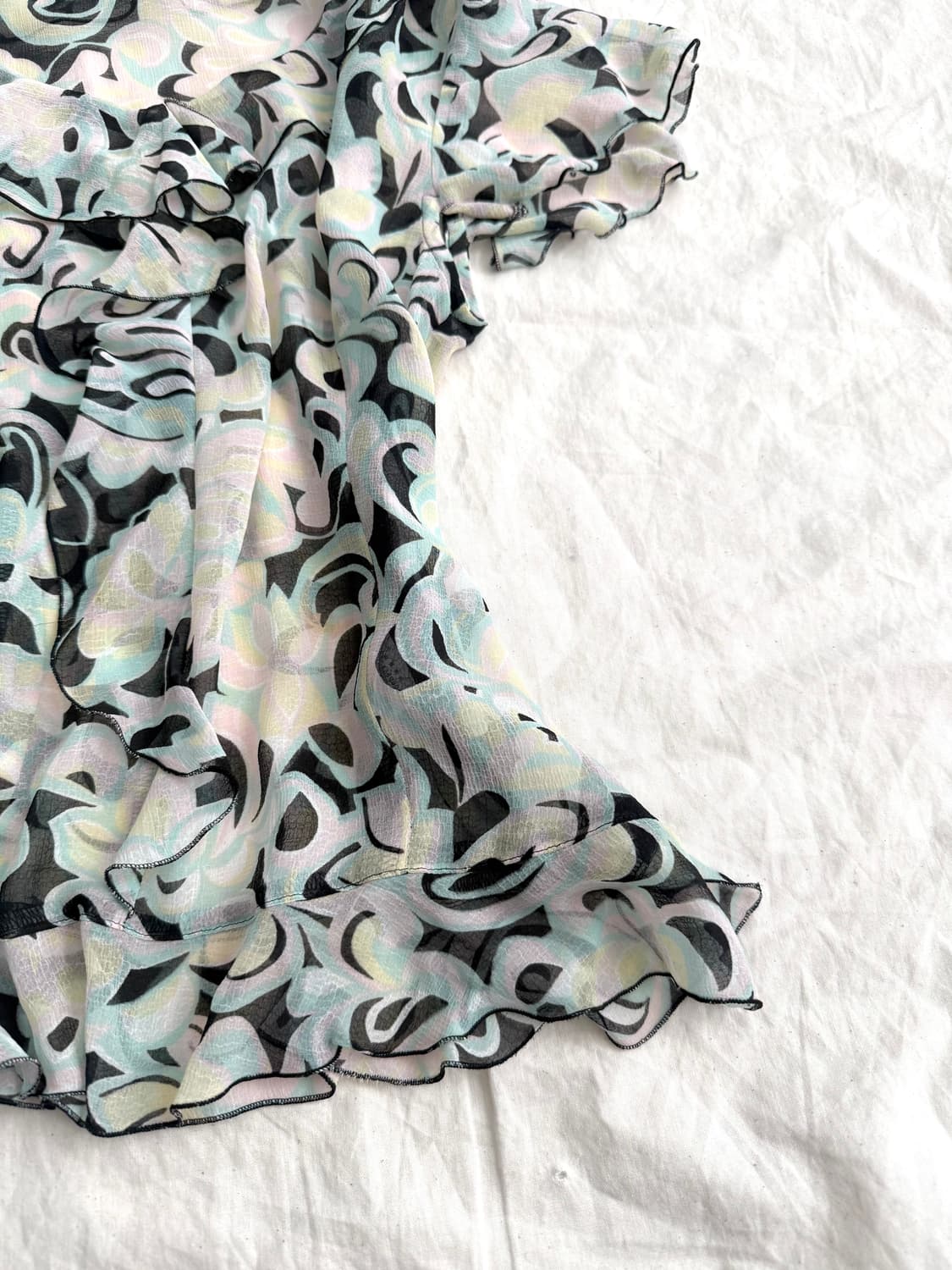 오리엔탈 페어리 시스루 블라우스 상품이미지4