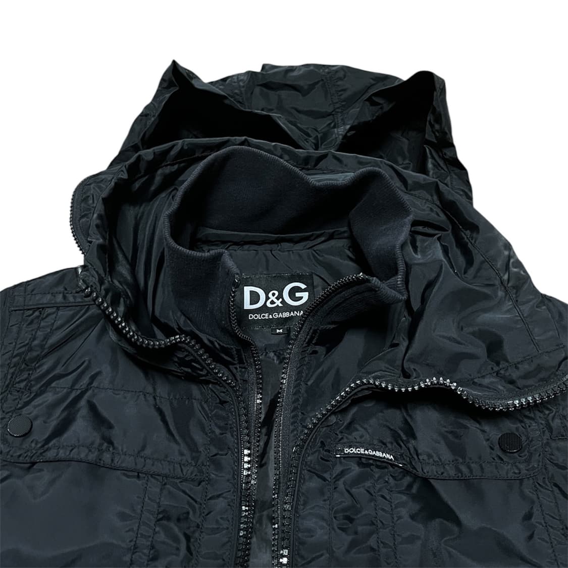 Dolce & Gabbana 더블 하이넥 히든 후드 자켓 상품이미지2