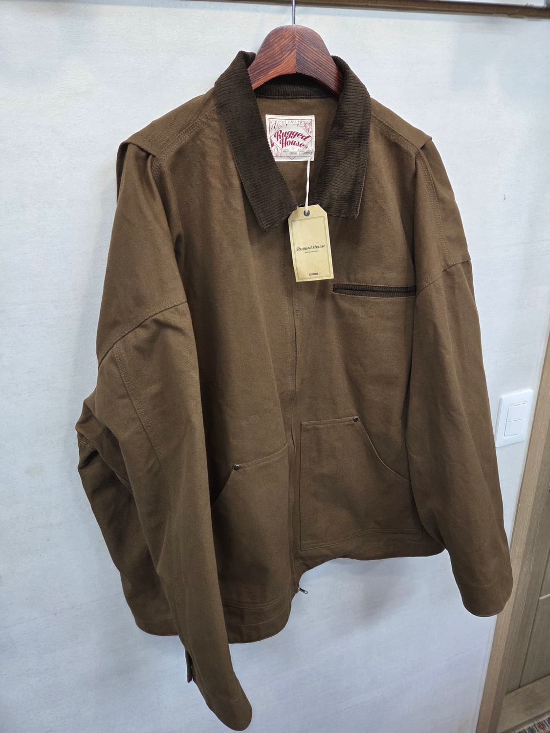 러기드하우스 빅사이즈 캔버스 워크웨어 초어자켓 xxxl xxxxl 상품이미지6