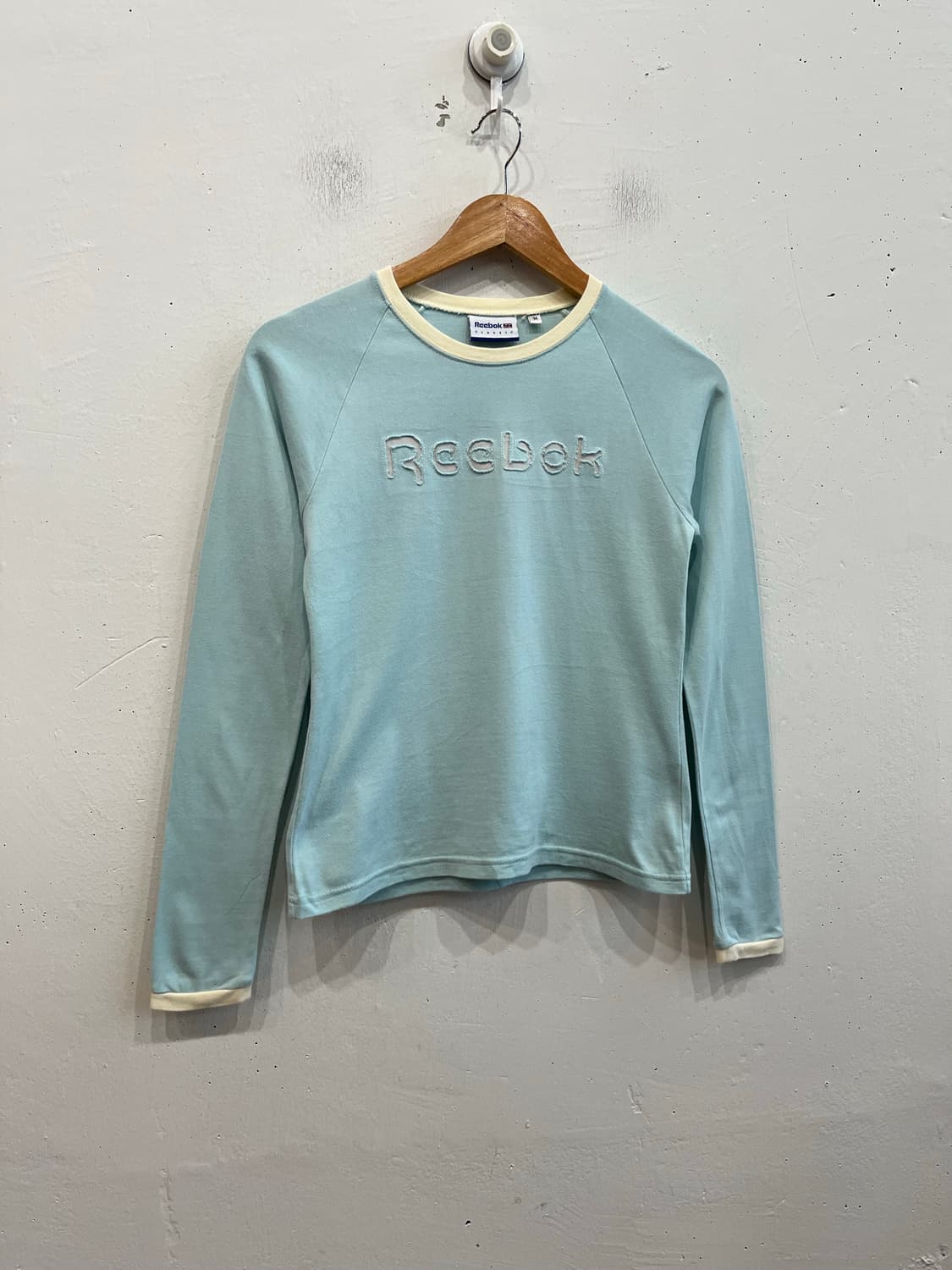 REEBOK 리복 y2k 스카이블루 롱슬리브 우먼즈  상품이미지1