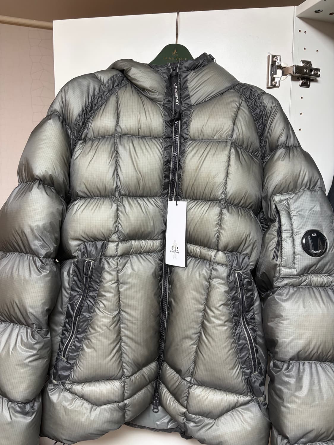 CP컴퍼니 DD쉘 후드 다운 패딩 L 건메탈 재팬 익스클루시브 상품이미지1