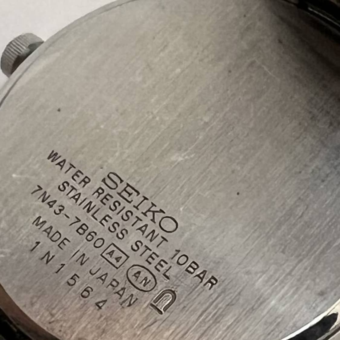 [정비완료] 세이코 7N43-7B60 데이데이트(줄세척,베터리쿄체) 상품이미지5