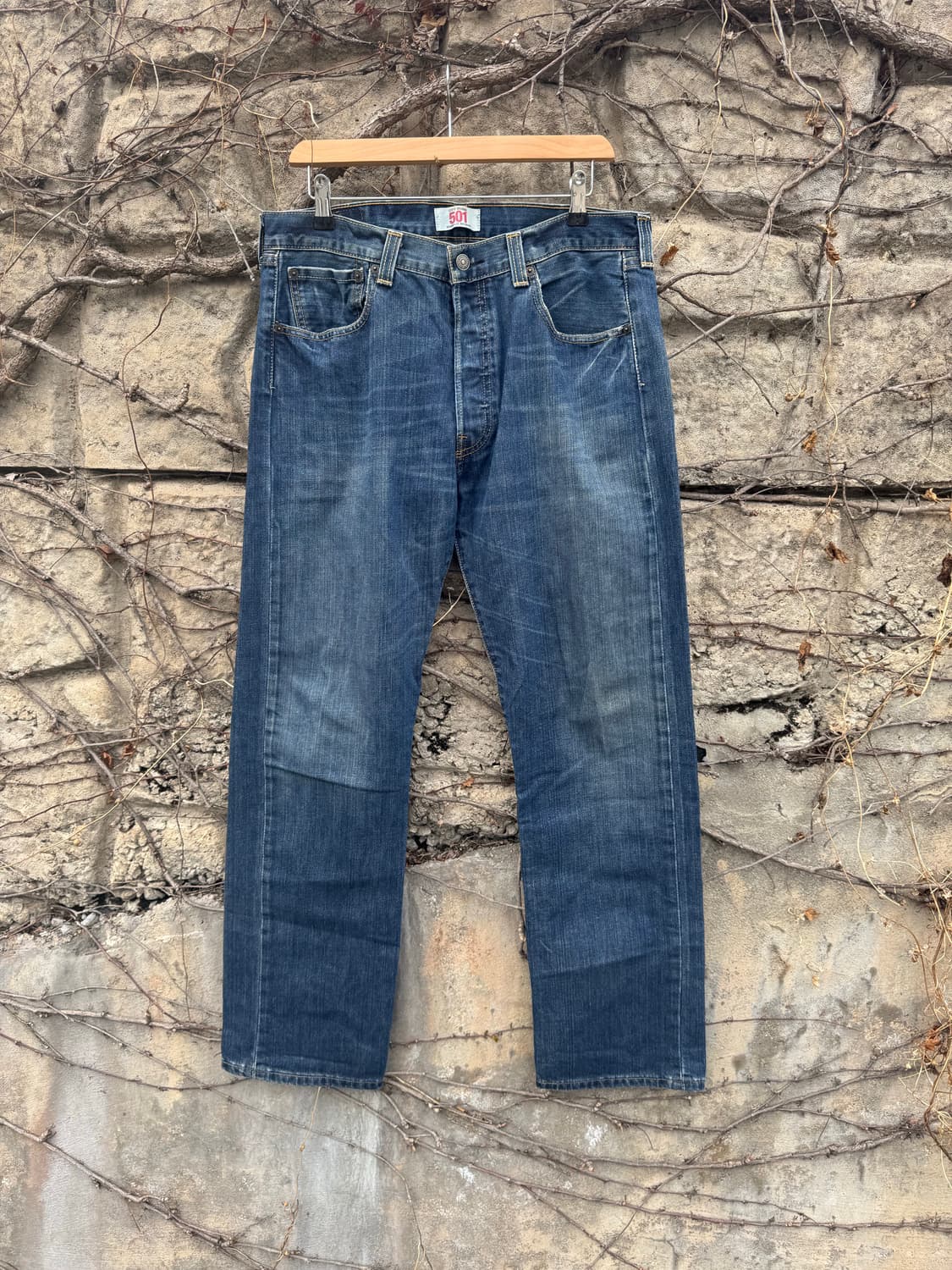 00s 리바이스 빈티지 501 워싱 데님 팬츠 34/32 상품이미지1
