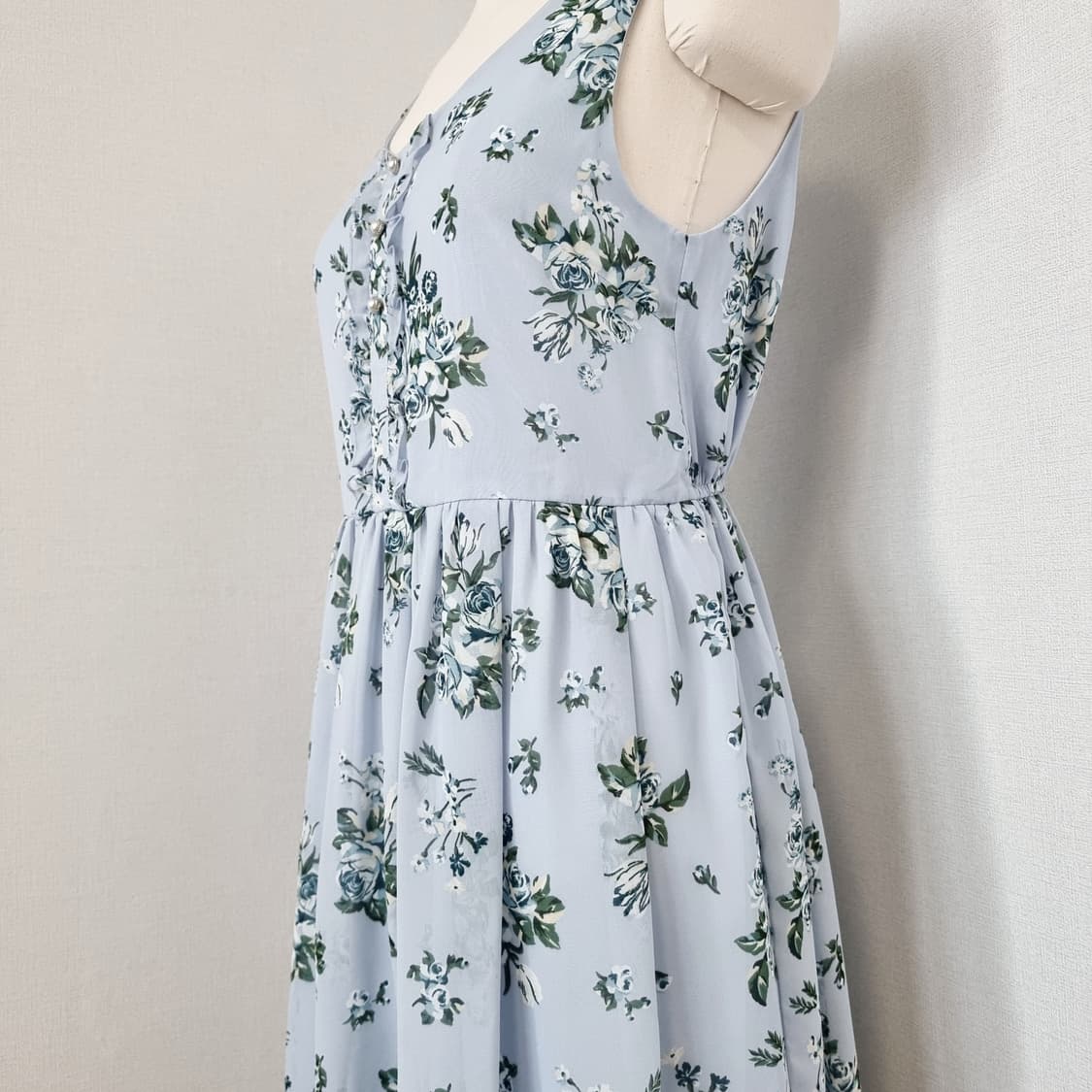 엑시즈팜 원피스 (55-66) 라벤더스카이블루 (새상품) 상품이미지6