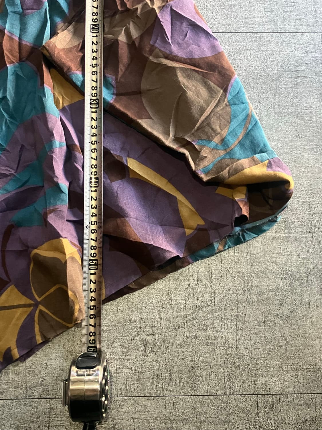 일본빈티지 2ok 하구미모리걸 아메카지할메카지 보헤미안 비대칭 미디스커트 상품이미지3