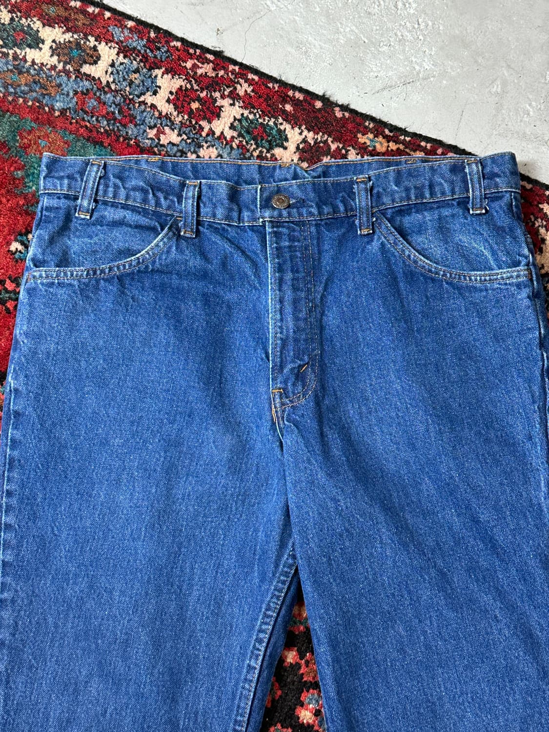 80's USA Made 빈티지 리바이스 684 벨바텀 부츠컷 체인스티치 상품이미지6