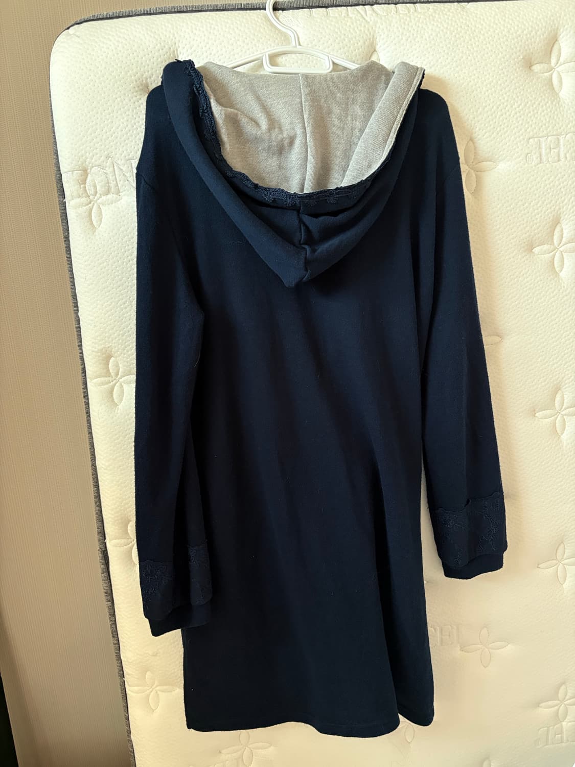 엑시즈팜 네이비 후드자켓 가디건 상품이미지4