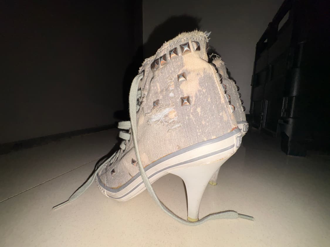 ASH 데님 스니커즈 힐 상품이미지4