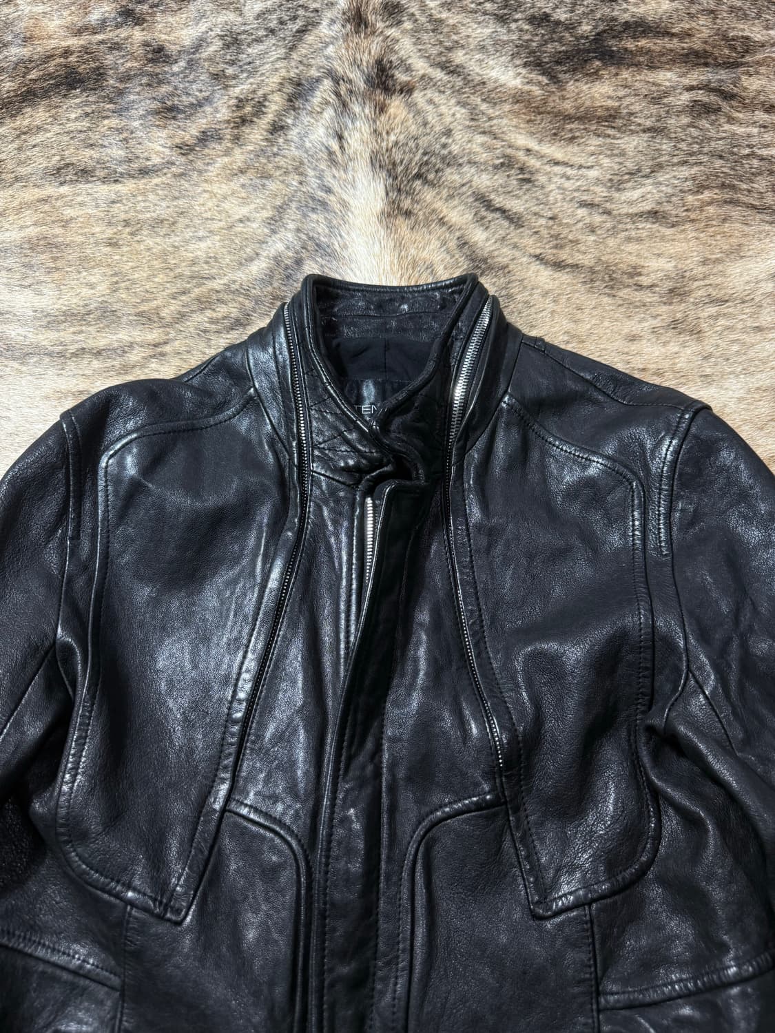 Tempo Homme Lambskin Leather Jacket 상품이미지5