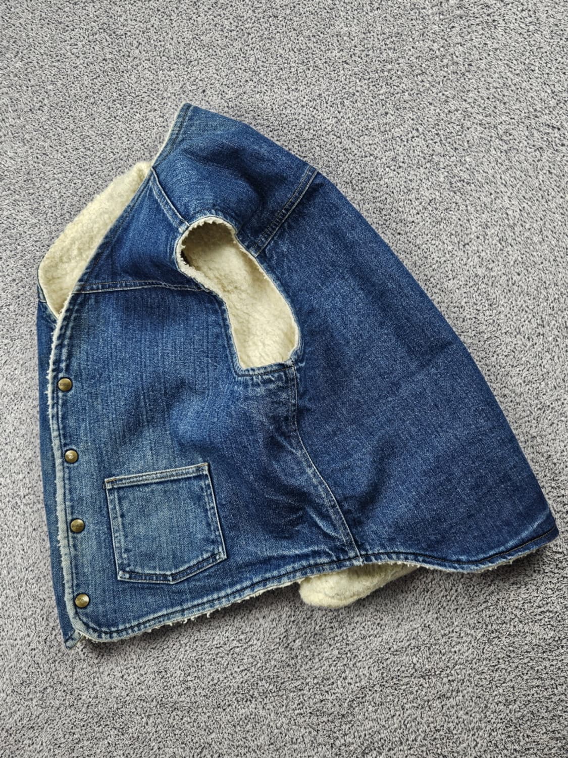 USA 칼하트 8SV 데님 쉐르파 워크 베스트 ( XL ) / 10355 상품이미지2