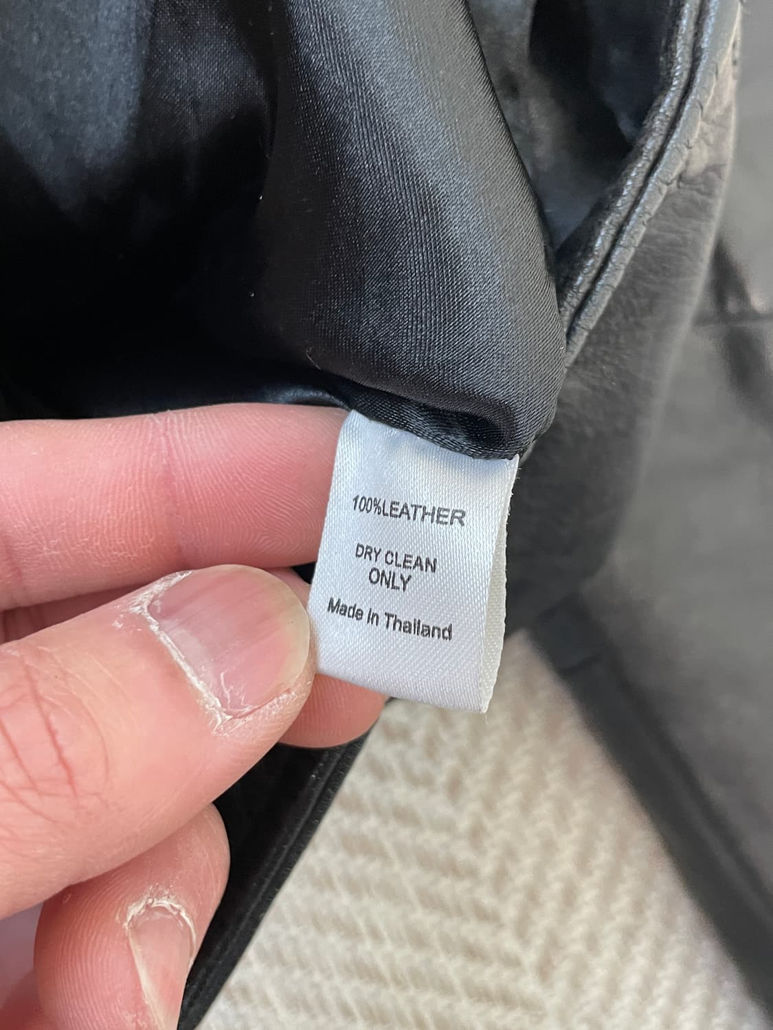 빈티지 더블 라이더 레더 재킷 J03926 상품이미지5