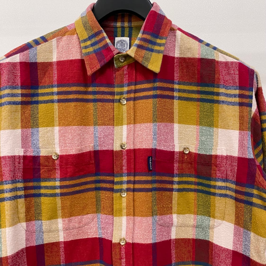 제이프레스 플란넬 체크 셔츠 상품이미지3