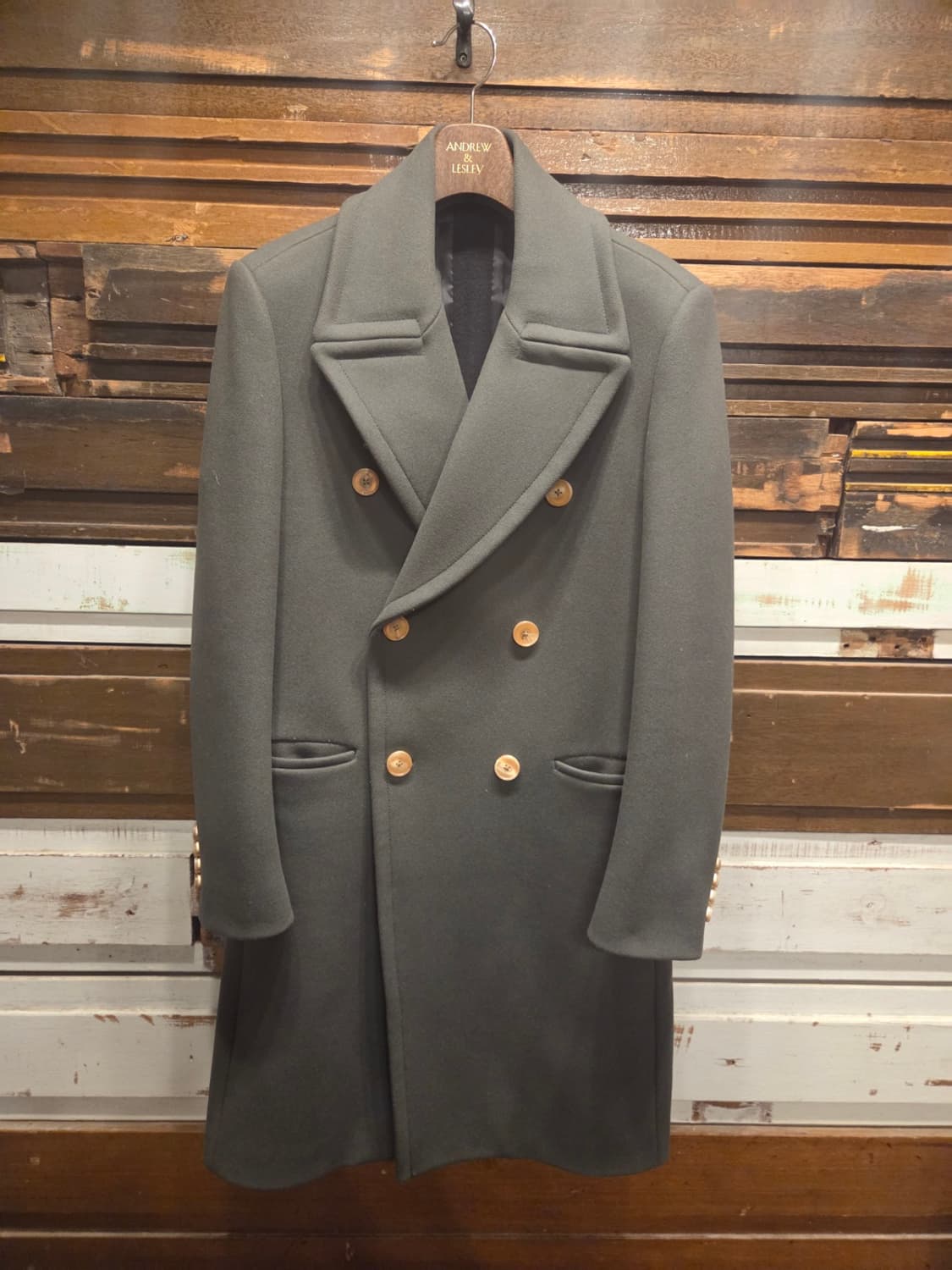 시스템 더블브레스티드코트  상품이미지4