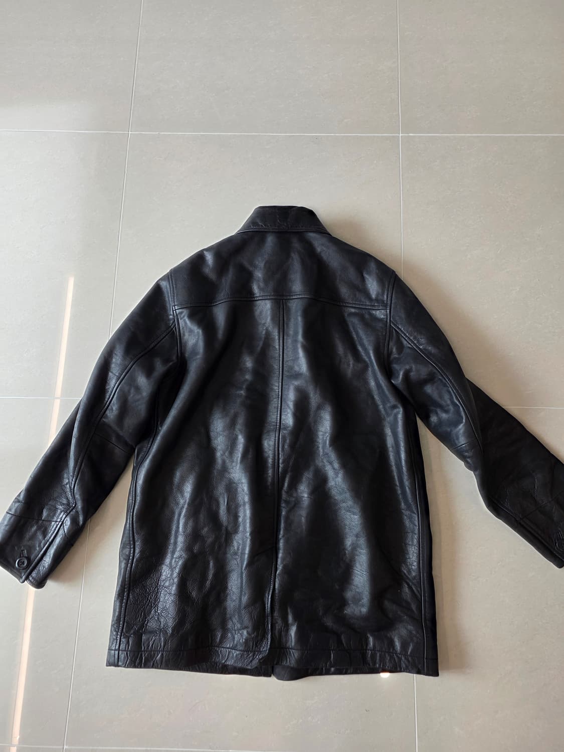 올드 갭 레더 카코트(M) /OLD GAP LEATHER CAR COAT 상품이미지2
