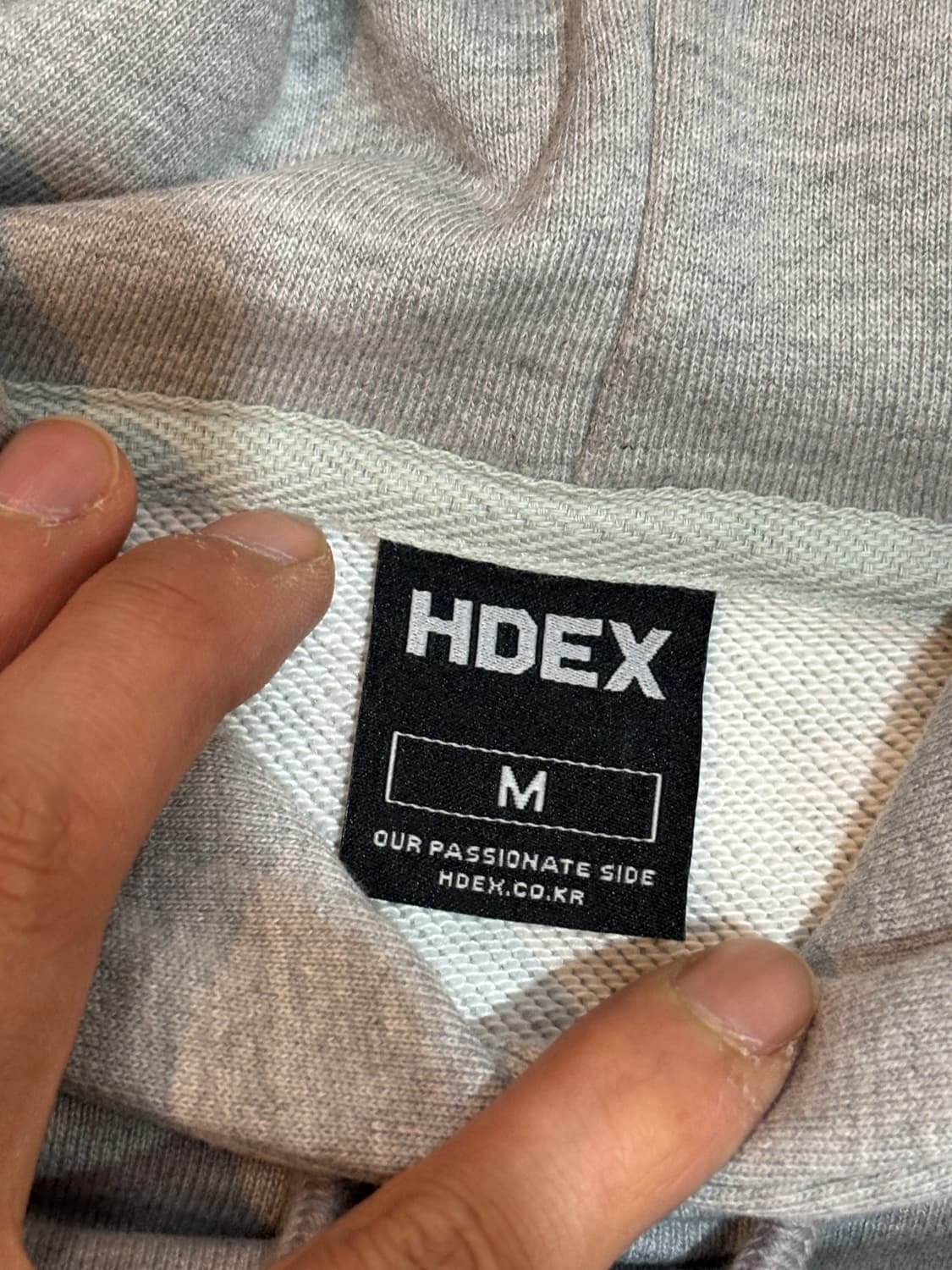 에이치덱스 크롭후드티 M 상품이미지5