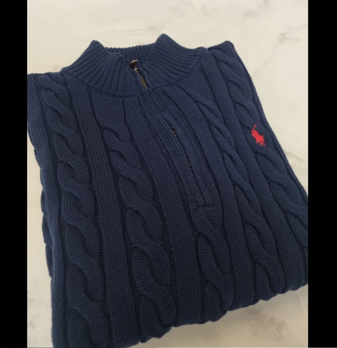 폴로 랄프로렌 케이블 니트 티셔츠 95 신형 상품이미지2