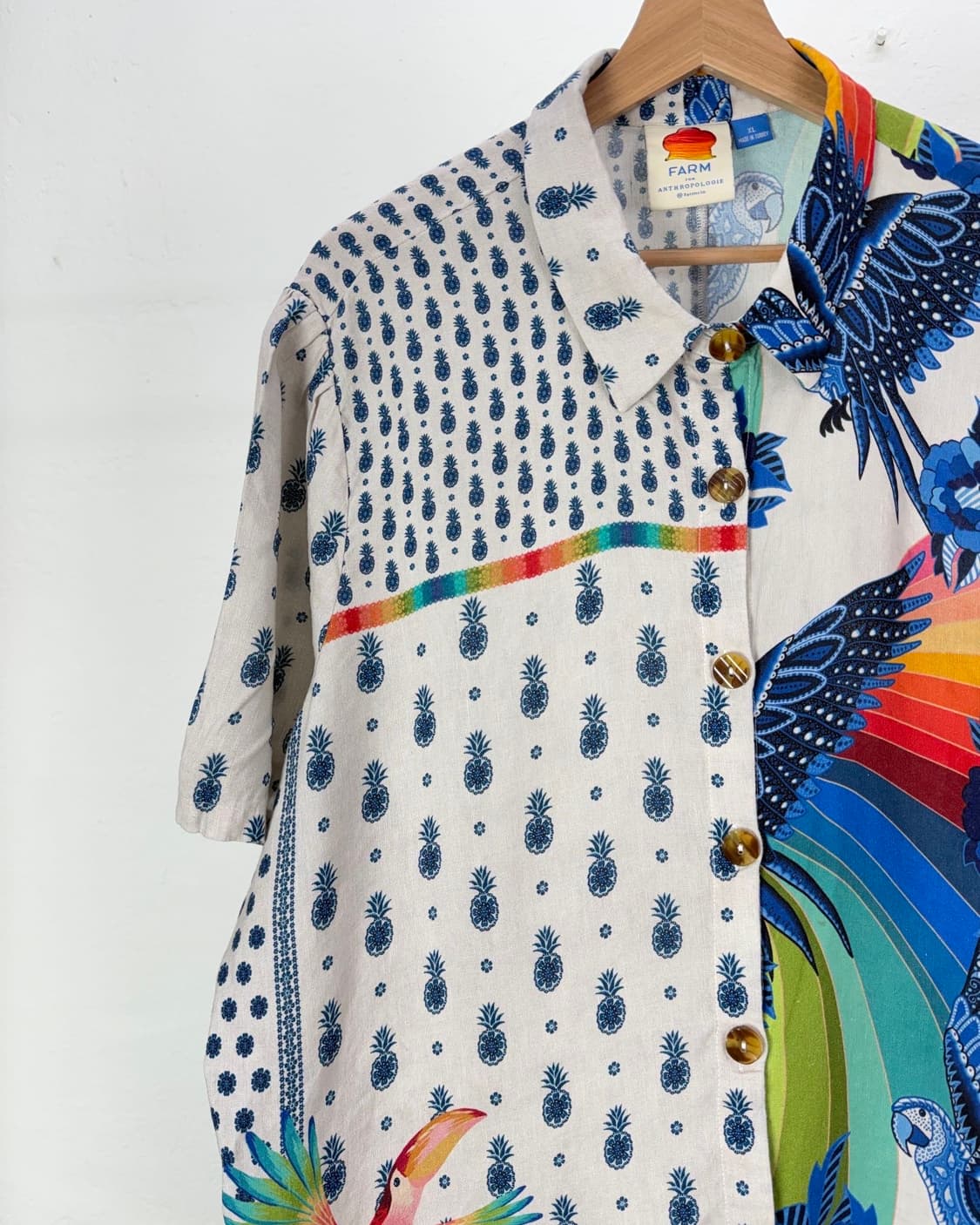 팜 리오 하와이 서프 버튼 다운 카라 쇼트 셔츠 상품이미지2