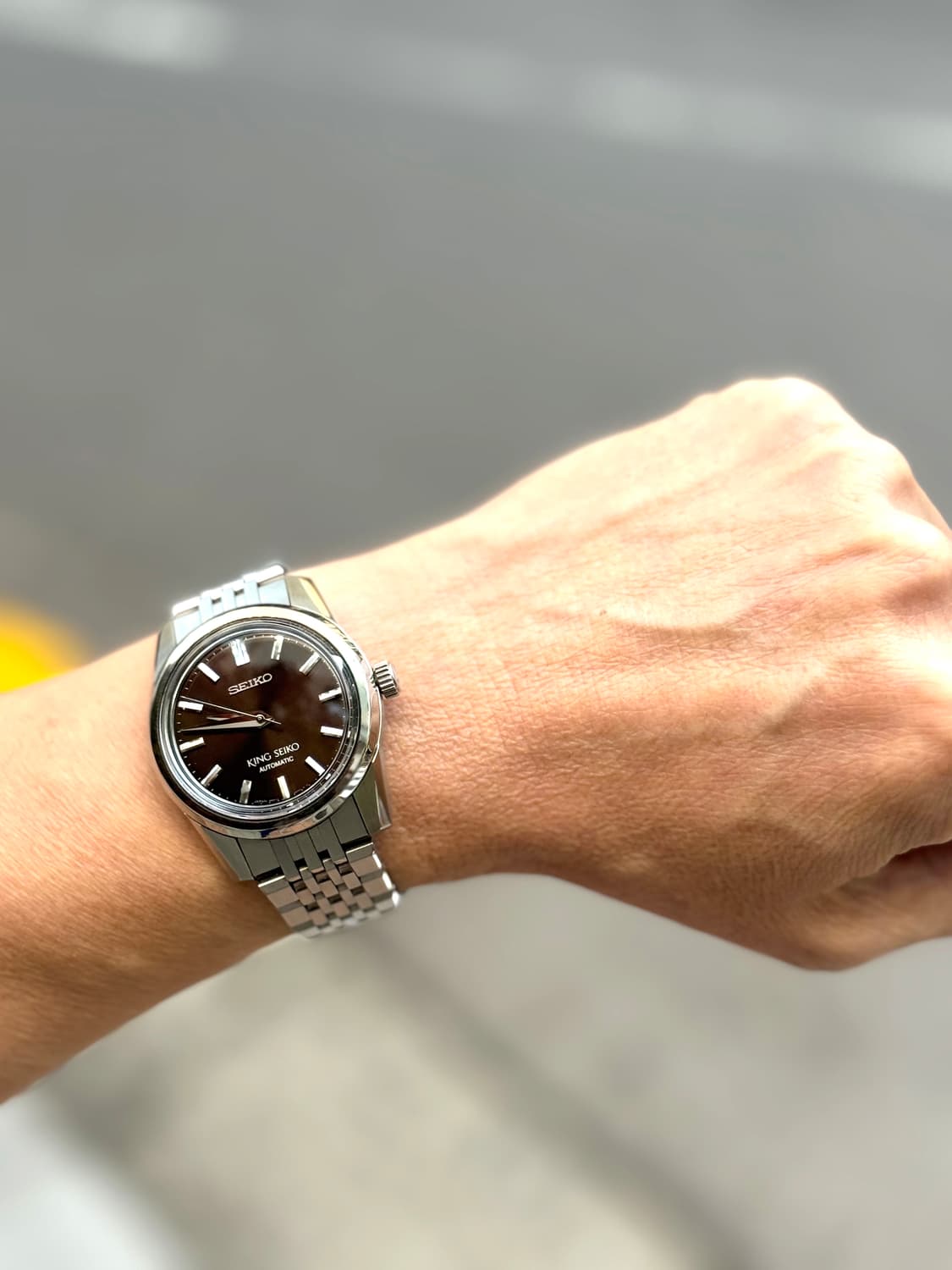 킹세이코 브라운 다이얼 spb285j1(삼정 정품 풀박스) 상품이미지2