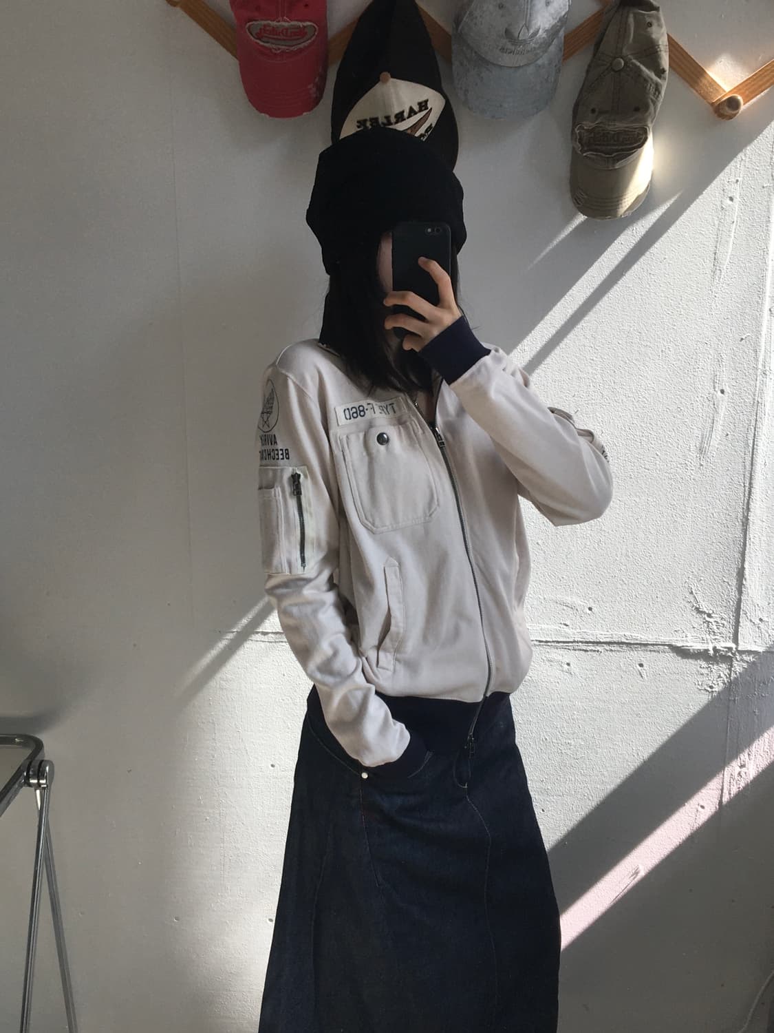 아비렉스 포켓 코튼집업 상품이미지2