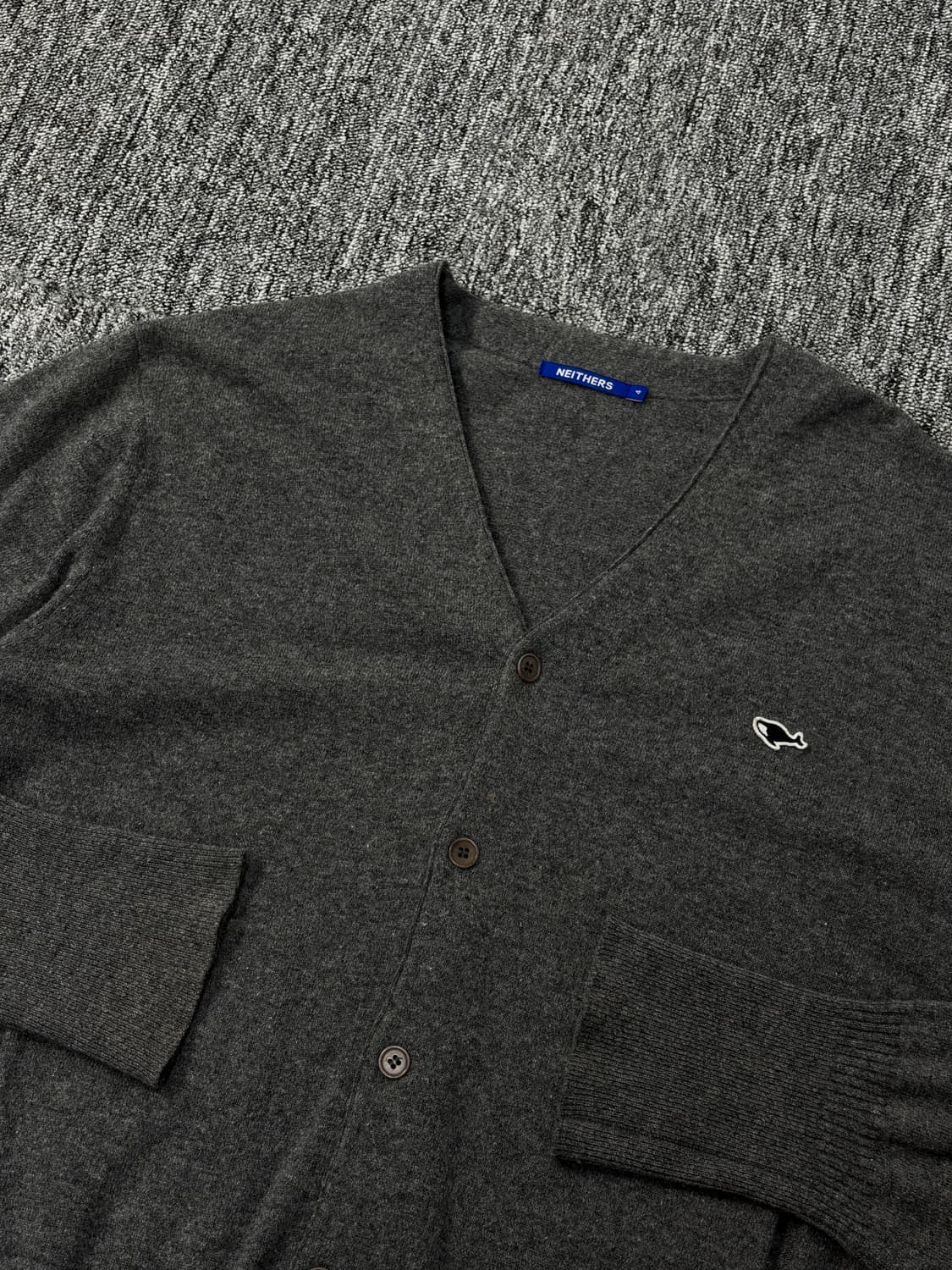 네이더스 메리노 울 가디건 상품이미지3