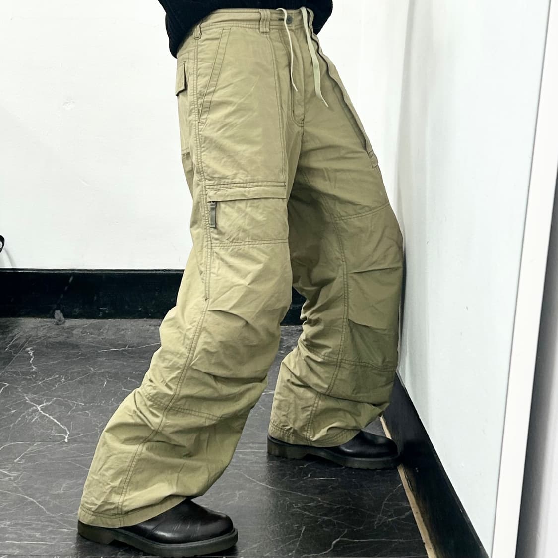 아베크롬비 나일론 와이드 카고 팬츠 상품이미지3