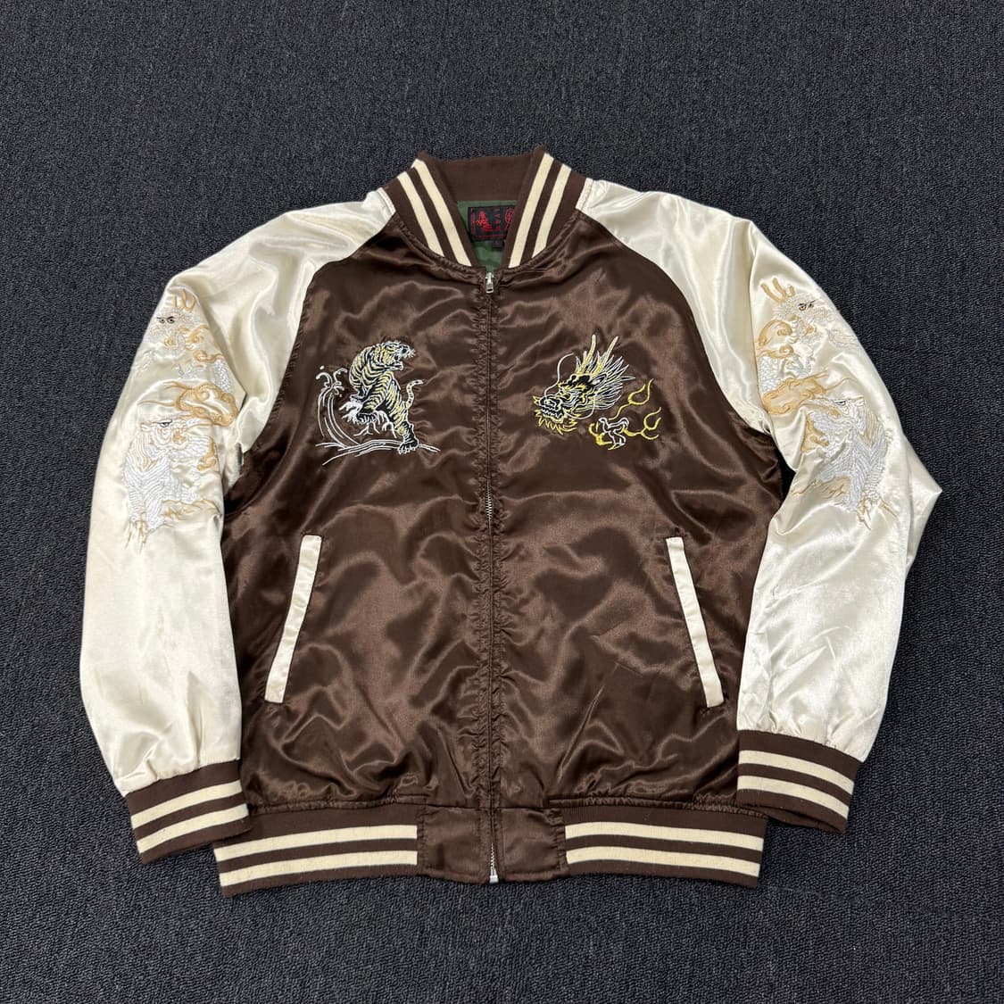 일본 오리엔탈 일심여경 자수 스카쟌 상품이미지1