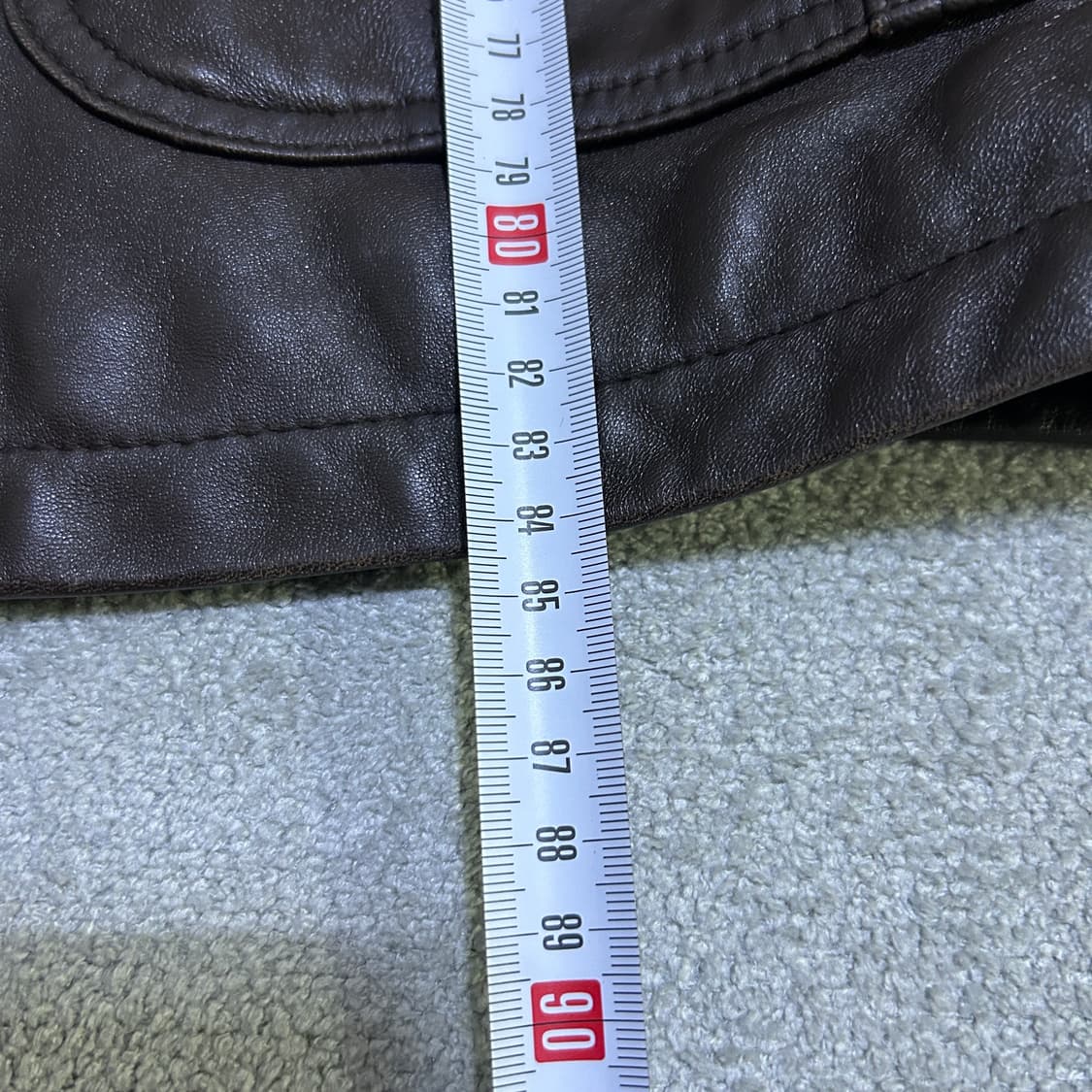 런던포그 양가죽 자켓 95 상품이미지5