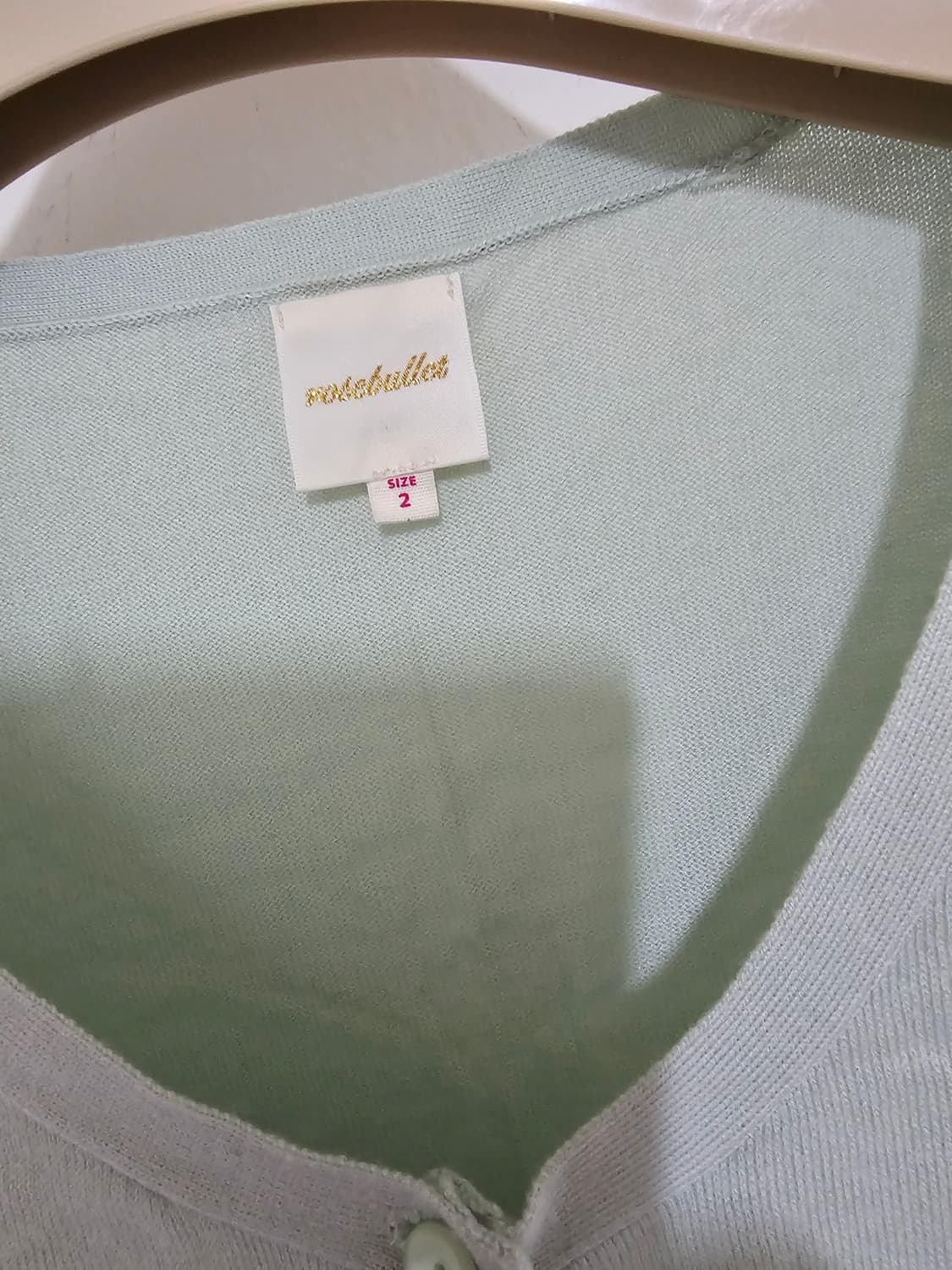 일본빈티지 로즈블릿 타이프런트 5부 가디건 55 상태최상 상품이미지2