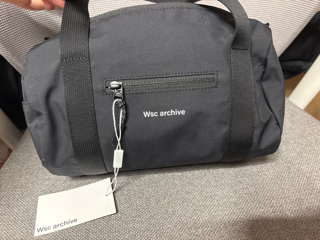(택o)Wsc archive 미니배럴백 새상품 상품이미지4