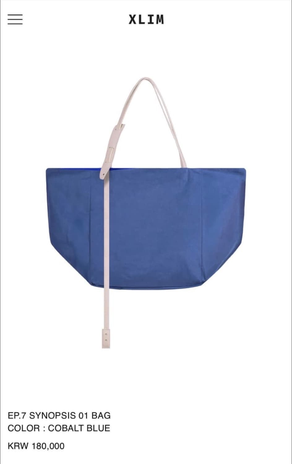 Xlim ep.7 synopsis 01 bag 상품이미지1