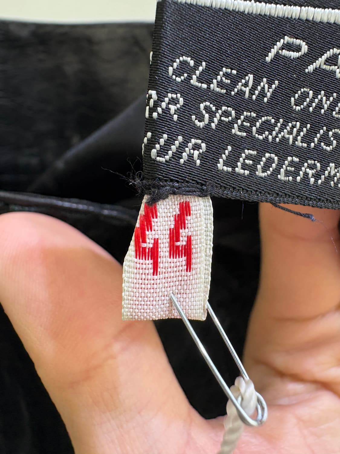 VINTAGE (Made in France) 레더스커트 상품이미지8