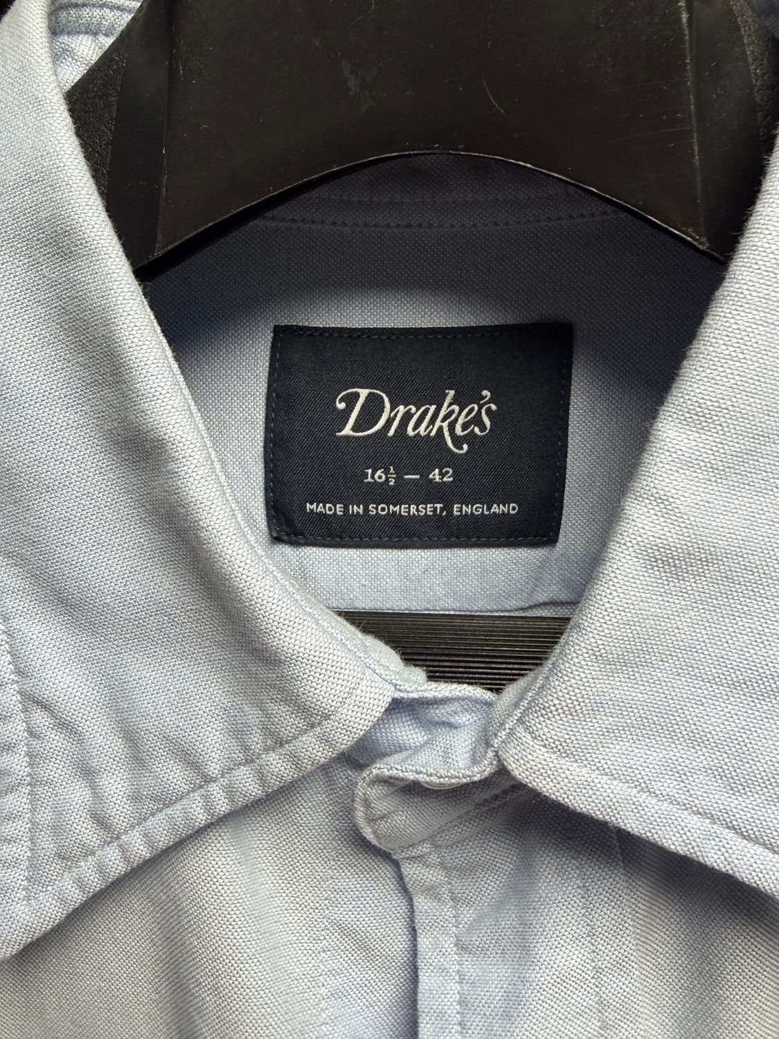 드레익스 옥스포드셔츠 블루 42 상품이미지2