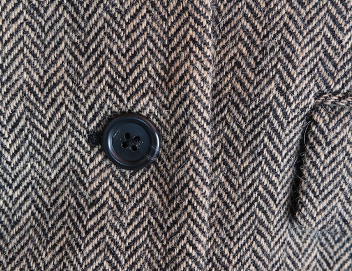 랄프로렌 양모,알파카 헤링본 롱 코트~우먼44~55 상품이미지5