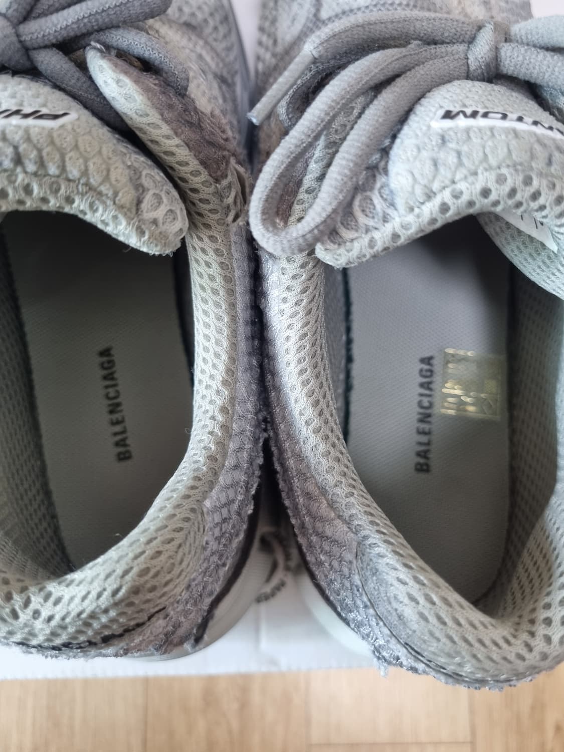 발렌시아가 팬텀 그레이 스니커즈 38 상품이미지7