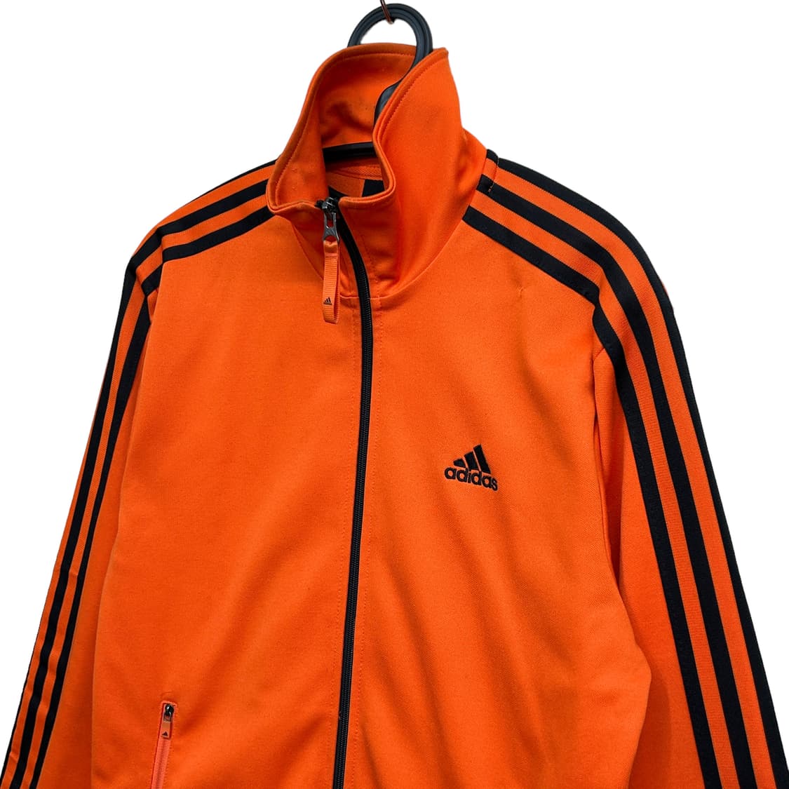 아디다스 주황색 삼선 져지 M 상품이미지4