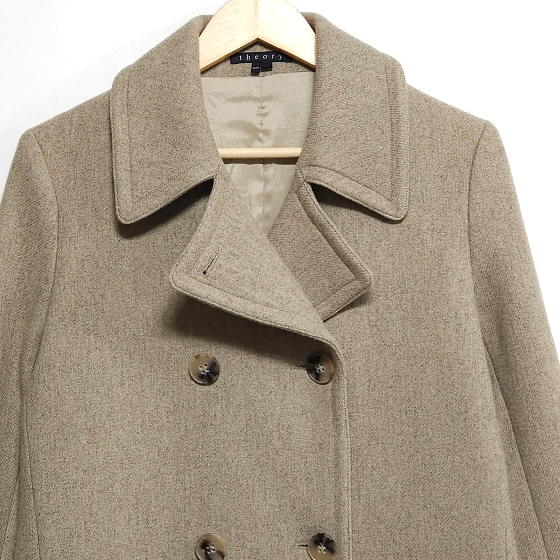 여성44~55)theory 띠어리 fw울 더블 코트 상품이미지2