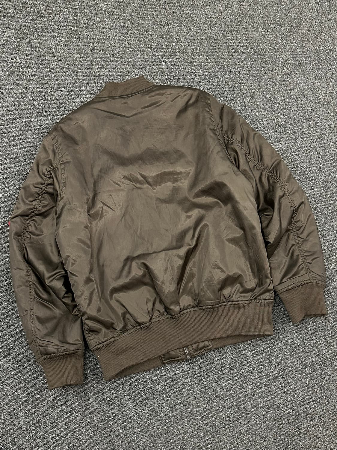 M)Natural story 빈티지 패치 항공 점퍼 상품이미지7