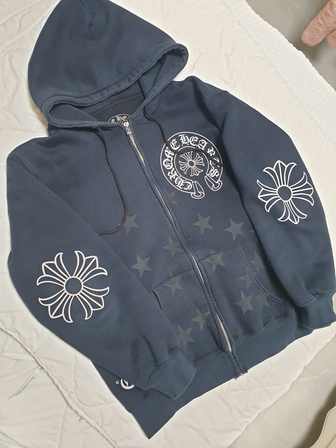 크롬하츠 스타 후드집업 L 상품이미지1