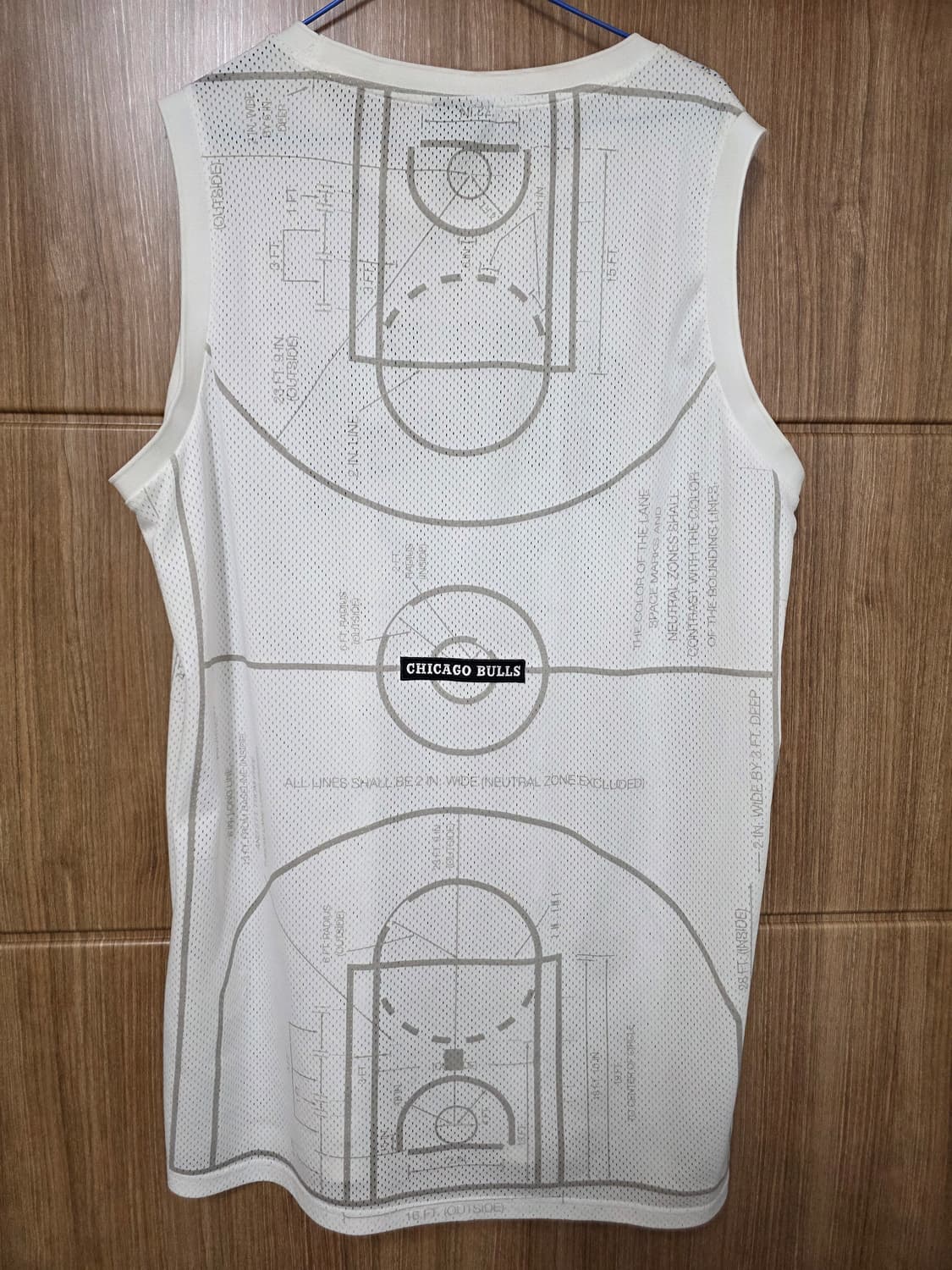 NBA 시카고불스 메쉬 슬리브리스 민소매 티셔츠 XL 상품이미지6