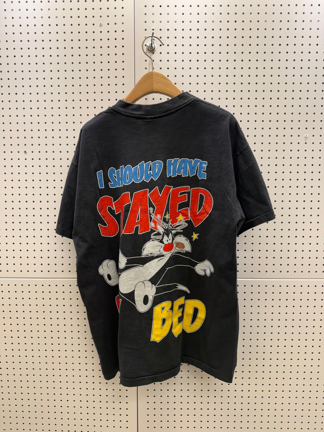 빈티지 루니툰 실베스터 프린팅 반팔 티셔츠 U1287 상품이미지3