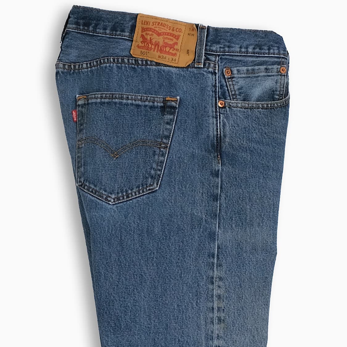 빈티지 리바이스 501 중청 35 인치 LV50134492 상품이미지5