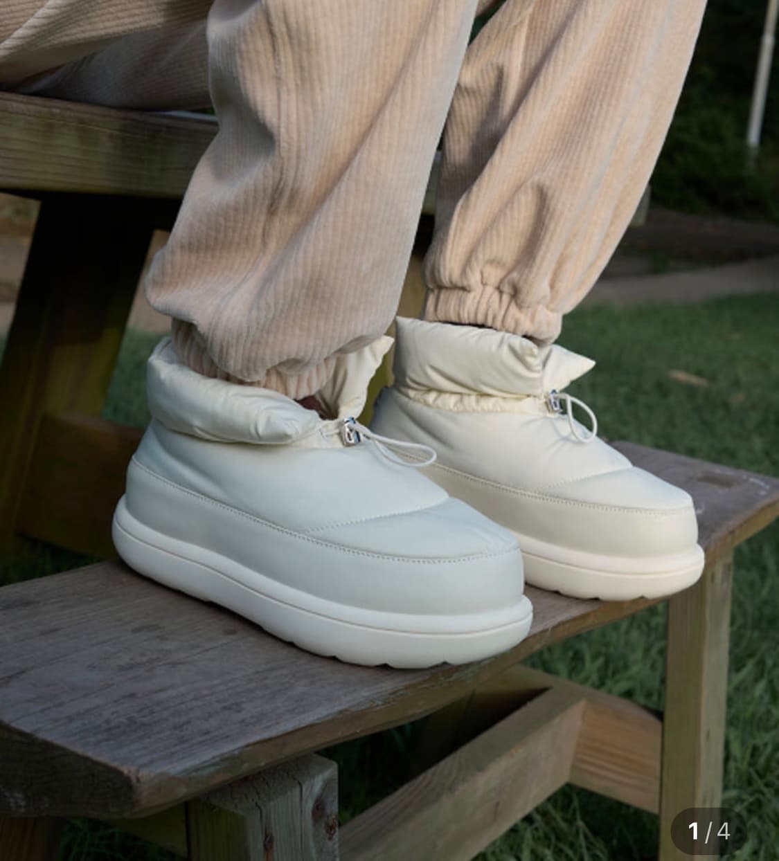 케즈 keds 클라우드 플러피 패딩부츠 220mm 상품이미지1