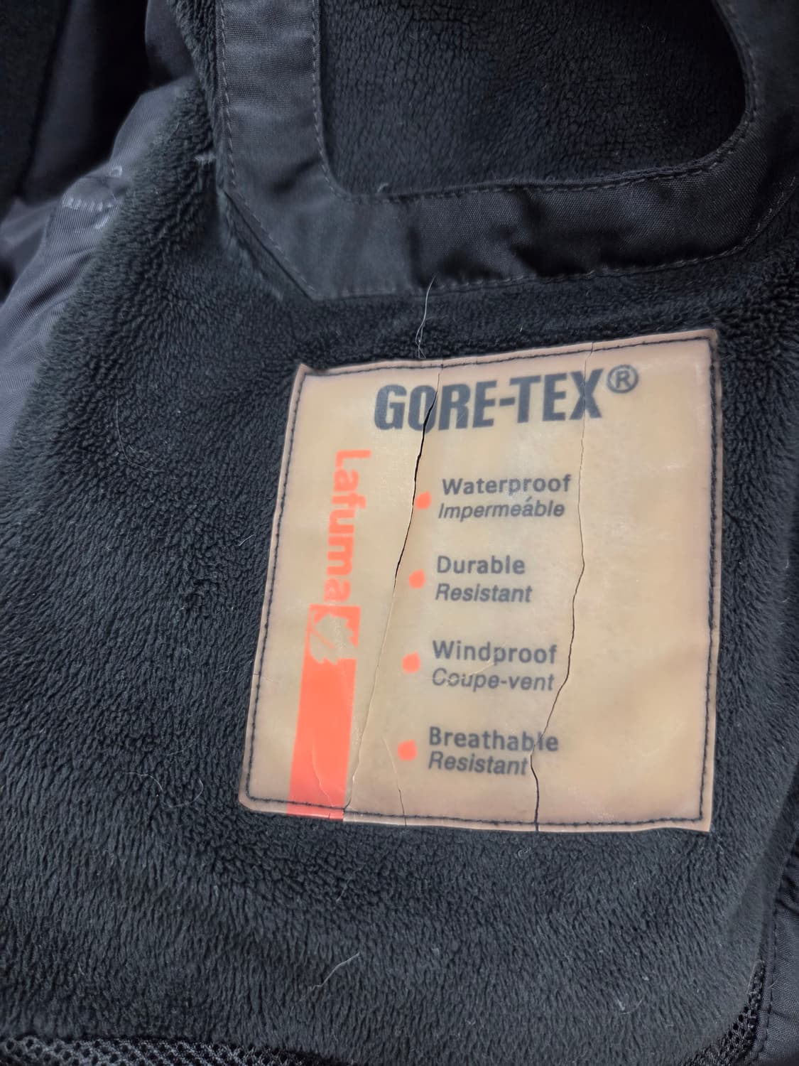 라푸마 고어텍스 기모 바람막이 자켓 상품이미지8