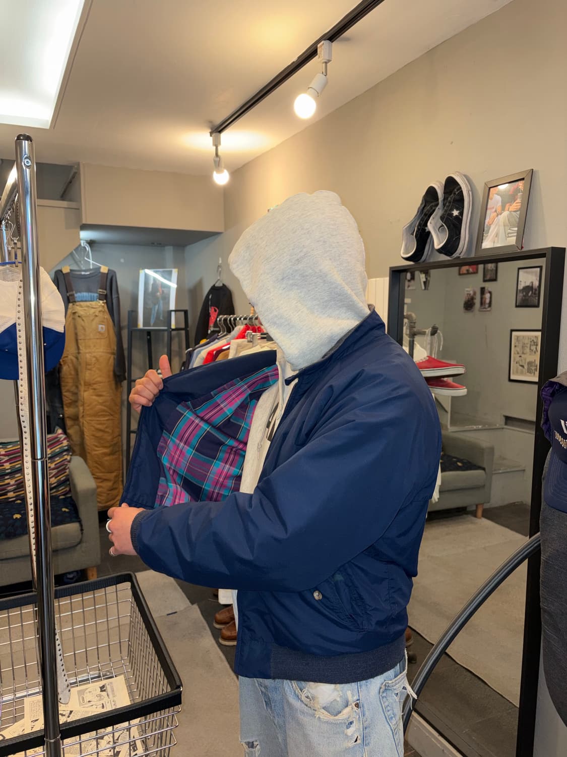 90’s LL Bean harrington lining jacket 상품이미지3