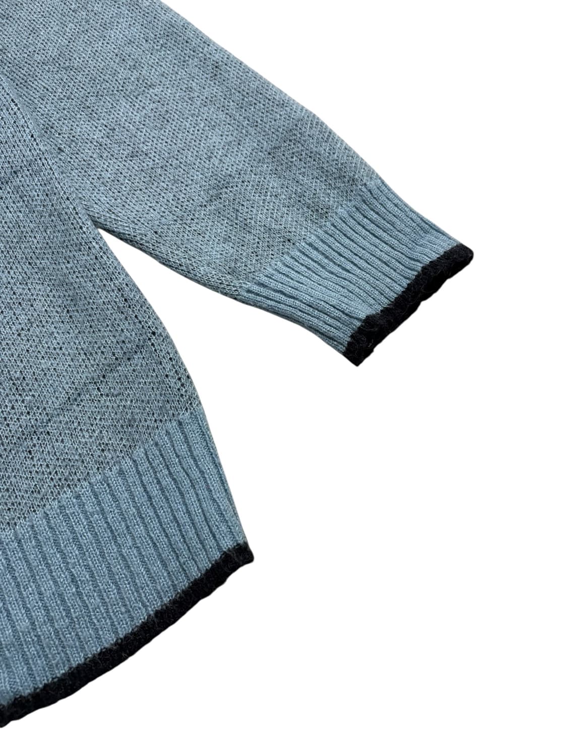 아메스 로고 니트 스웨터 소라 상품이미지4