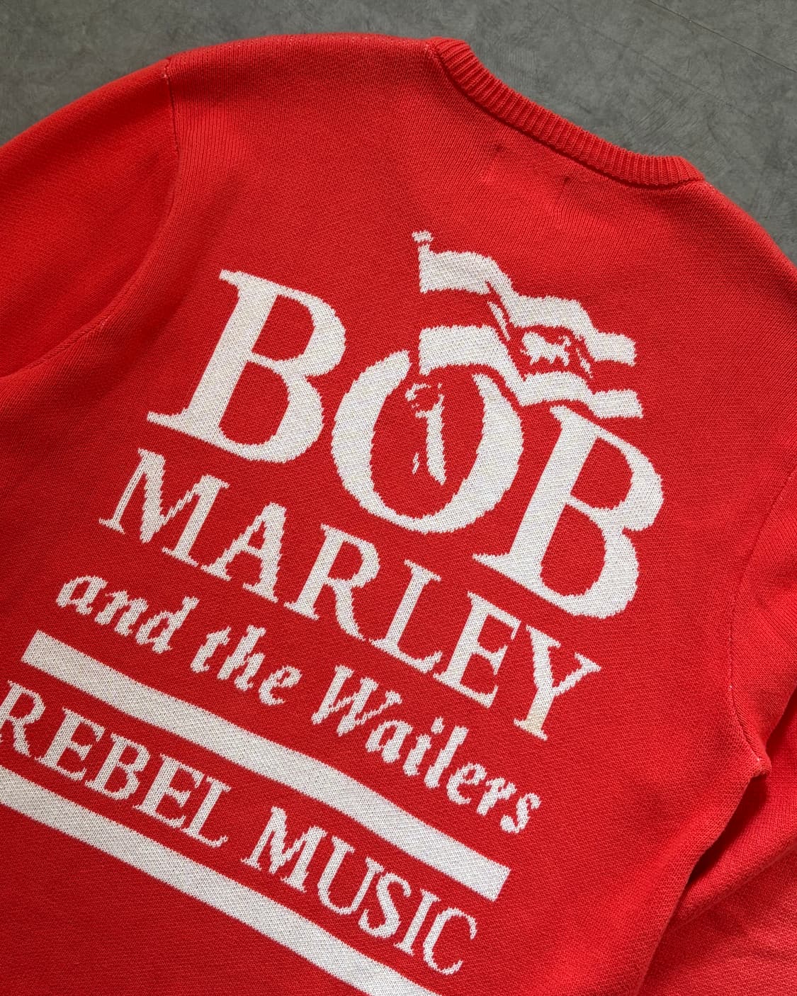 Stussy 스투시 밥 말리 레드 스웨터  상품이미지3