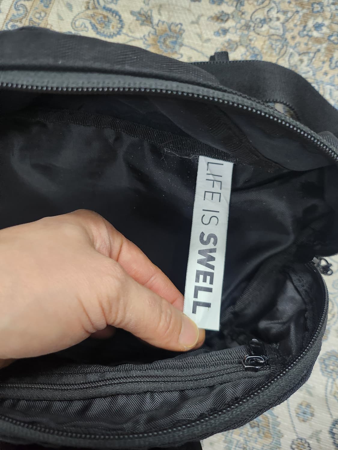 BARREL 배럴 블랙 힙색 웨이스트백 상품이미지6