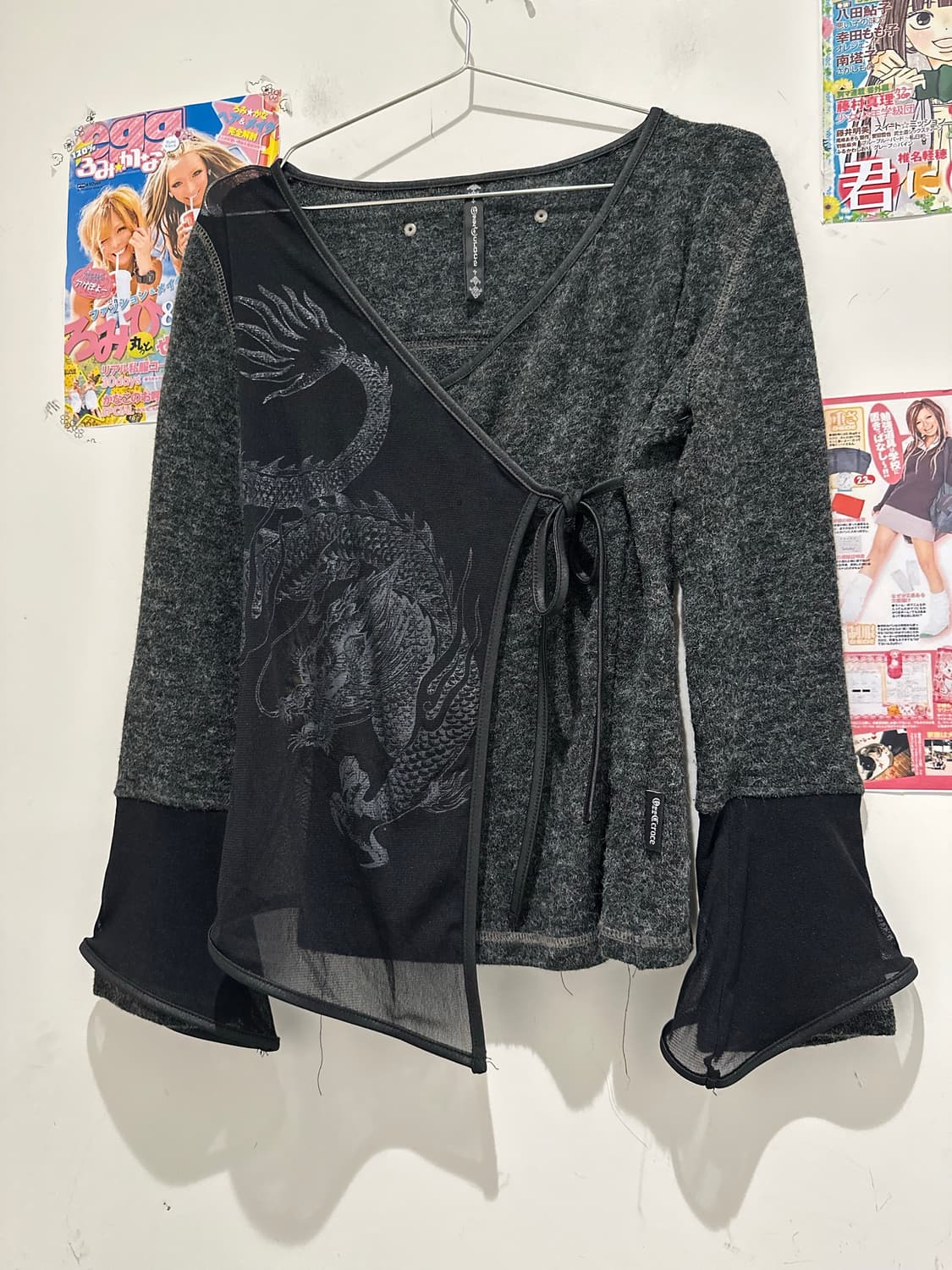 Ozz Croce Black Oriental Long Sleeve  상품이미지2