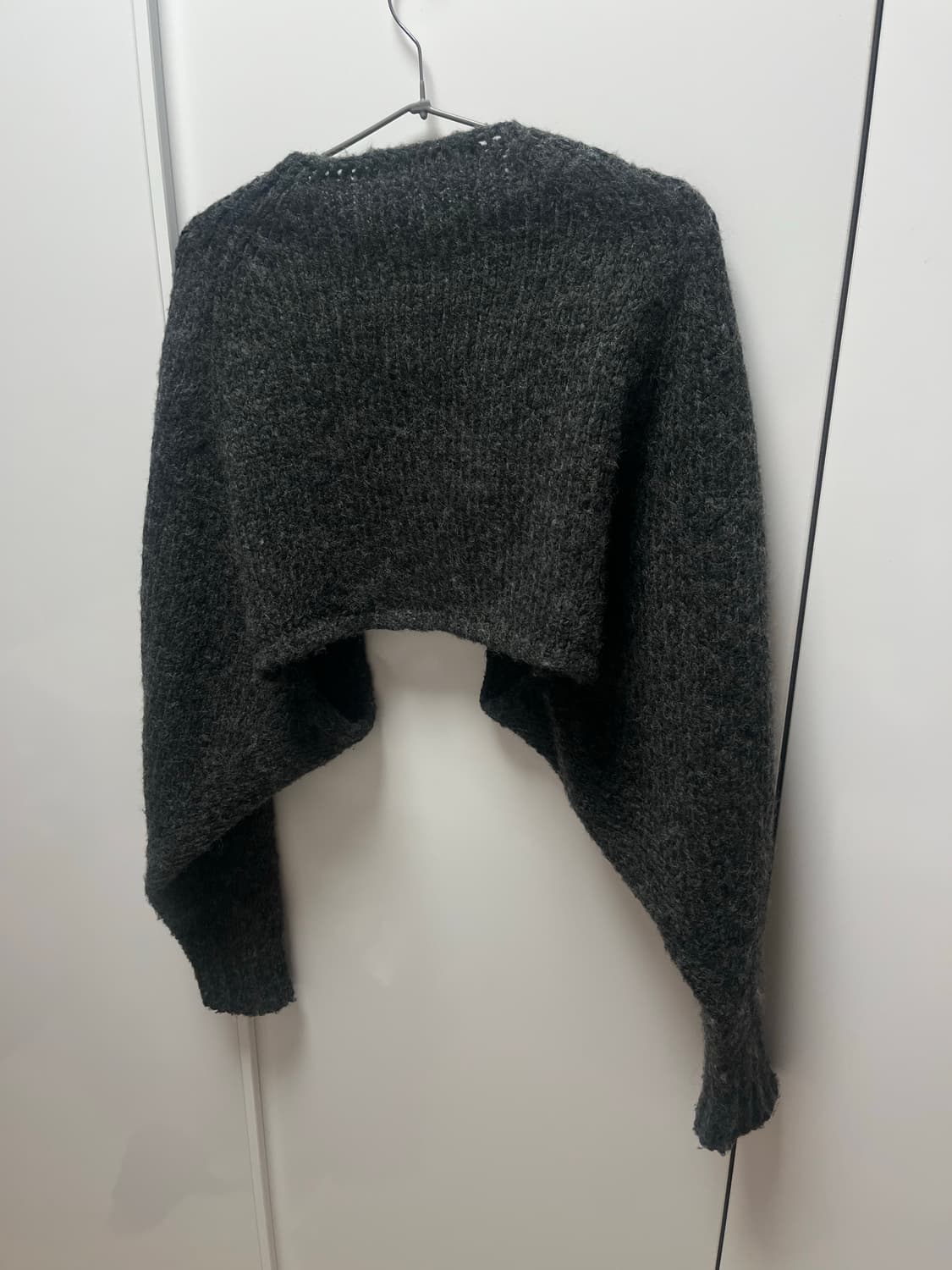 트밍 그레이 볼레로 상품이미지2