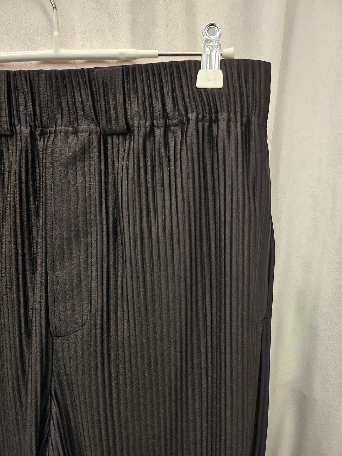 시스템옴므 SYSTEM 남성 플리츠 블랙 셋업 95 상품이미지7